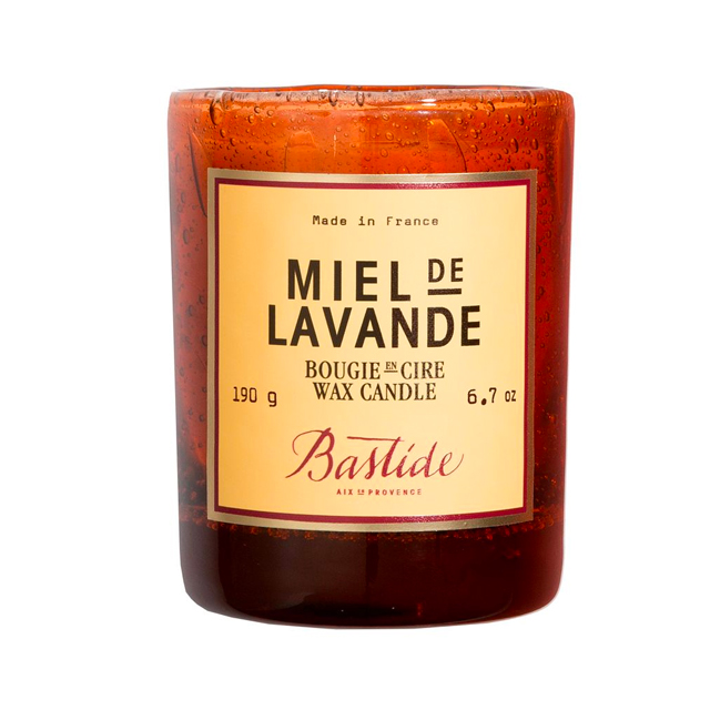 Hand Blown Miel de Lavande Candle( 190g )